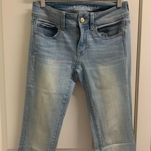 American eagle outfiters boot cut jeans